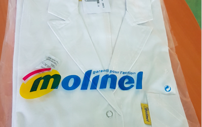 Don de blouses de protection par LISI Aerospace