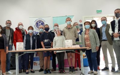 Fin de la distribution de chocolats par les Kiwanis