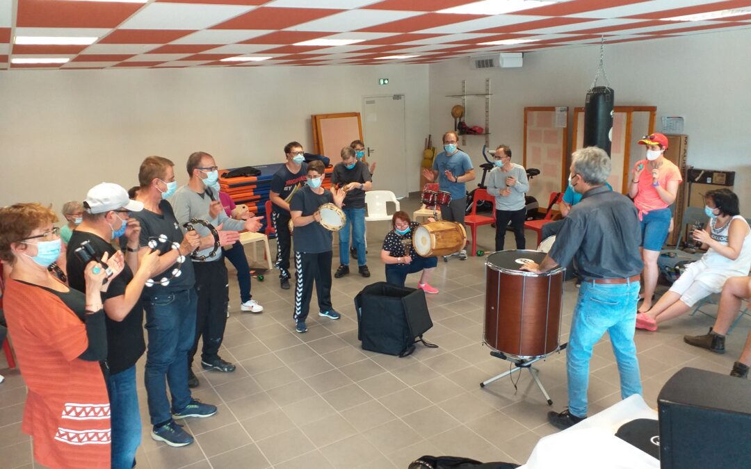 Participation à la « Journée Chantée : Les chants magnétiques de Vanc », pour l’ESAT de Clairvaux