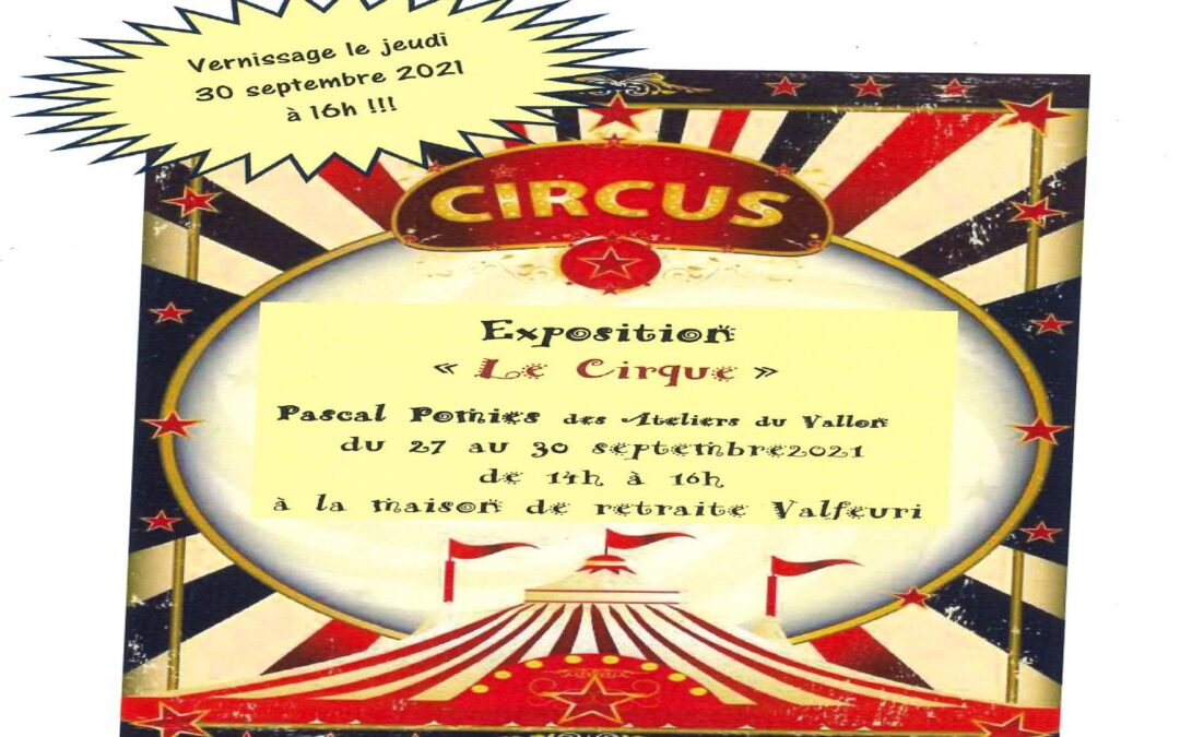 Exposition de Pascal Pomies de l’ESAT « Les Ateliers du Vallon »