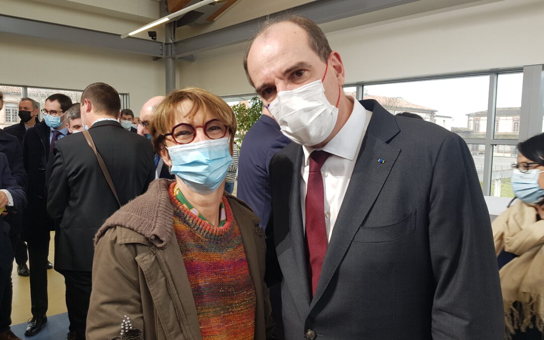 Rencontre avec Monsieur Jean CASTEX, Premier Ministre, le 14 mars 2022 à Montauban