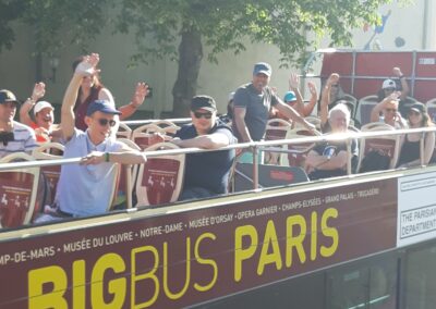 Bus touristique voyage paris